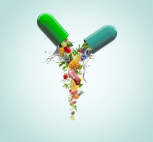 Capsule bursting with natural ingredients
